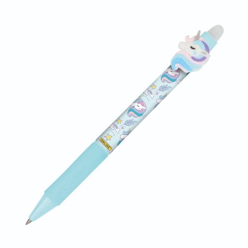 ONLINE magiXX Fun Erasable Retractable Gel Pen Unicorn Turquoise ONLINE magiXX Fun Erasable Retractable Gel Pen Unicorn Turquoise
